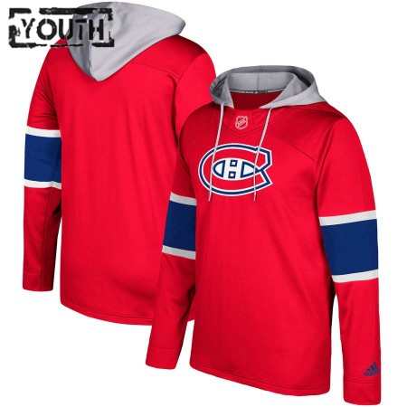 Lapsille NHL Montreal Canadiens Blank N001 Pullover Hooded Sweatshirt